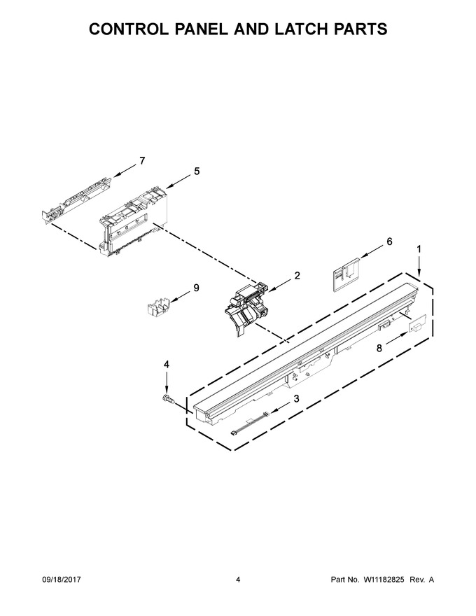 Diagram for JDB9800CWP3