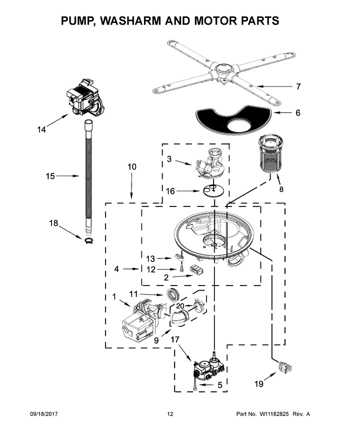 Diagram for JDB9800CWP3