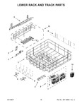 Diagram for 10 - Lower Rack And Track Parts