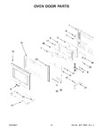 Diagram for 07 - Oven Door Parts