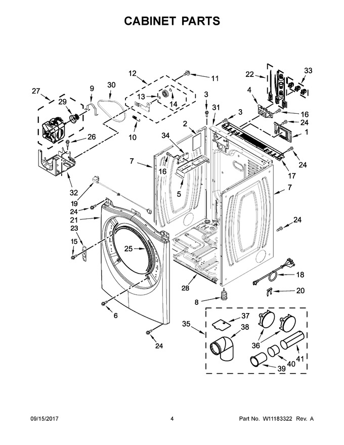 Diagram for YNED5800DW2