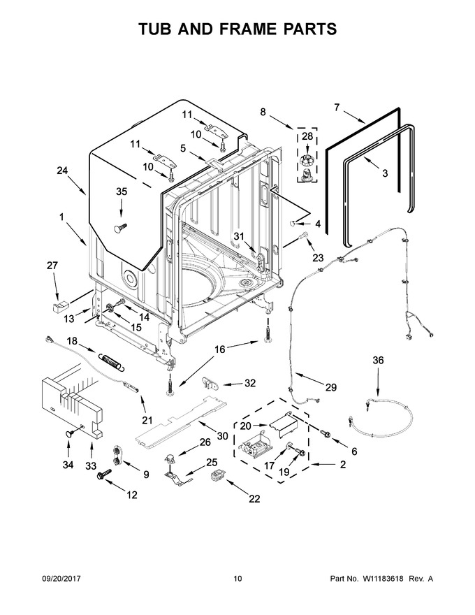 Diagram for JDB9800CWS3