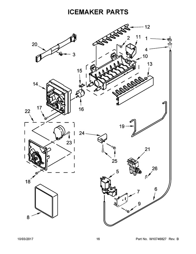 Diagram for MFW2055DRM00