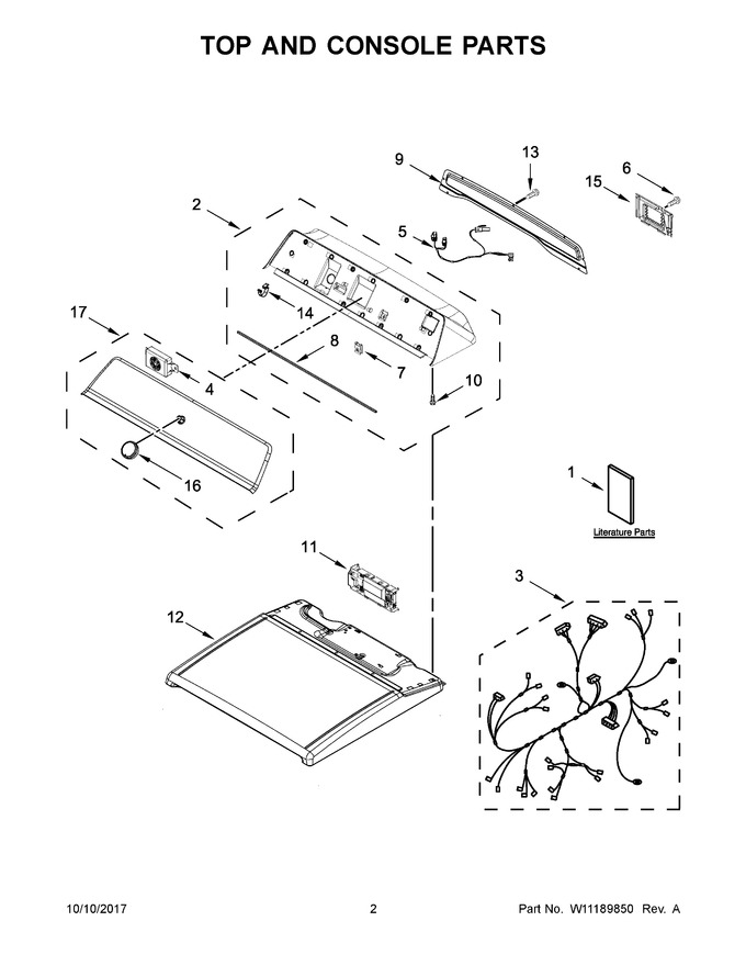 Diagram for MGDB855DW4