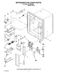 Diagram for 02 - Refrigerator Liner Parts