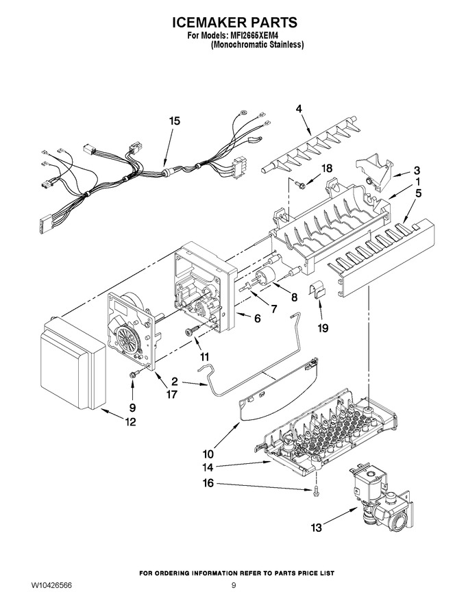 Diagram for MFI2665XEM4