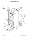 Diagram for 02 - Cabinet Parts