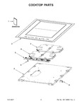 Diagram for 02 - Cooktop Parts