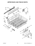 Diagram for 09 - Upper Rack And Track Parts