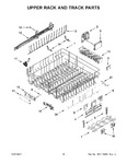 Diagram for 09 - Upper Rack And Track Parts