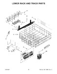 Diagram for 10 - Lower Rack And Track Parts