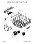 Diagram for 10 - Lower Rack And Track Parts