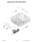 Diagram for 10 - Lower Rack And Track Parts