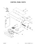 Diagram for 02 - Control Panel Parts