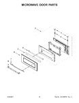 Diagram for 09 - Microwave Door Parts