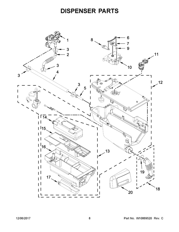 Diagram for MHW8200FW0