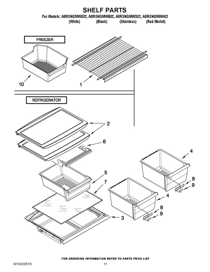 Diagram for A8RXNGMWS02