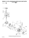 Diagram for 04 - Brake, Clutch, Gearcase, Motor And Pump Parts