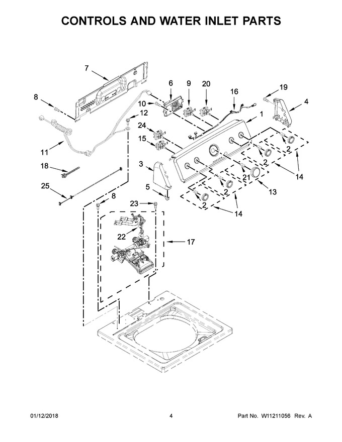 Diagram for 7MMVWC416FW0