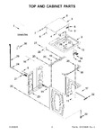 Diagram for 02 - Top And Cabinet Parts