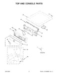 Diagram for 02 - Top And Console Parts