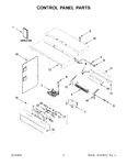 Diagram for 02 - Control Panel Parts