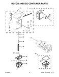 Diagram for 06 - Motor And Ice Container Parts