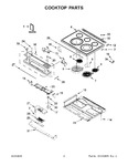 Diagram for 02 - Cooktop Parts