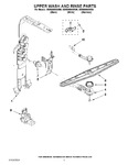 Diagram for 07 - Upper Wash And Rinse Parts