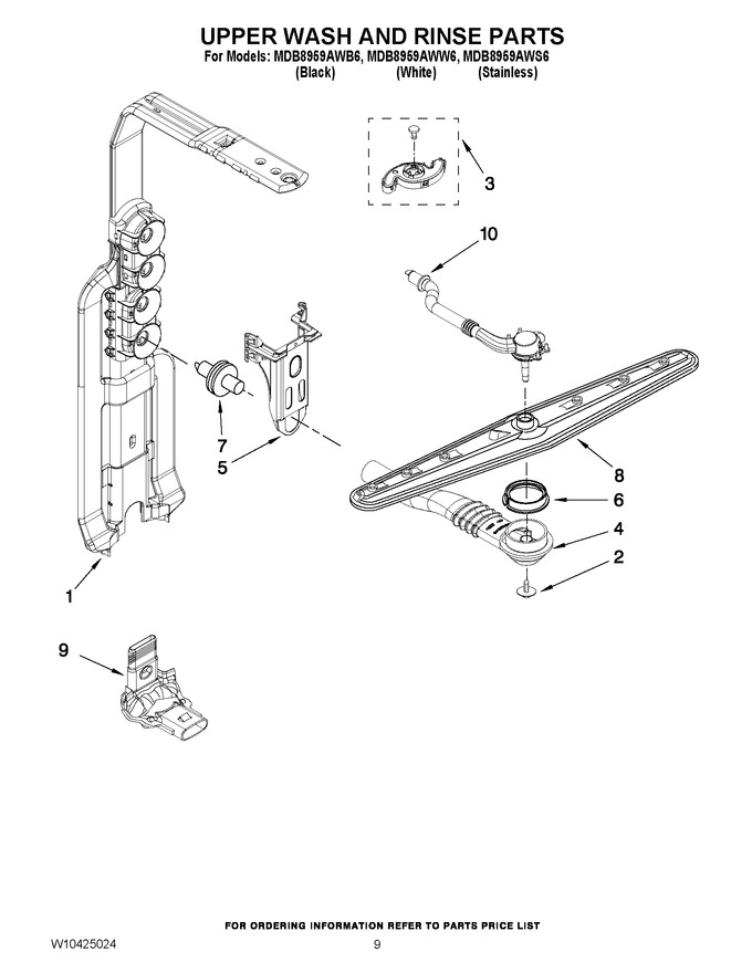 Diagram for MDB8959AWS6