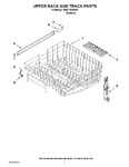 Diagram for 09 - Upper Rack And Track Parts