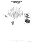 Diagram for 10 - Lower Rack Parts