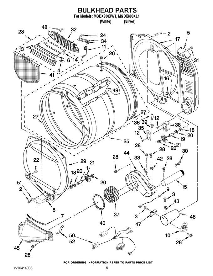 Diagram for MGDX600XW1