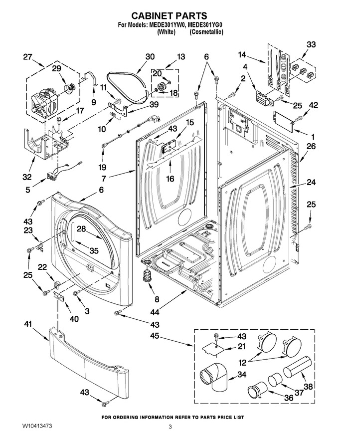 Diagram for MEDE301YW0