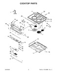 Diagram for 02 - Cooktop Parts