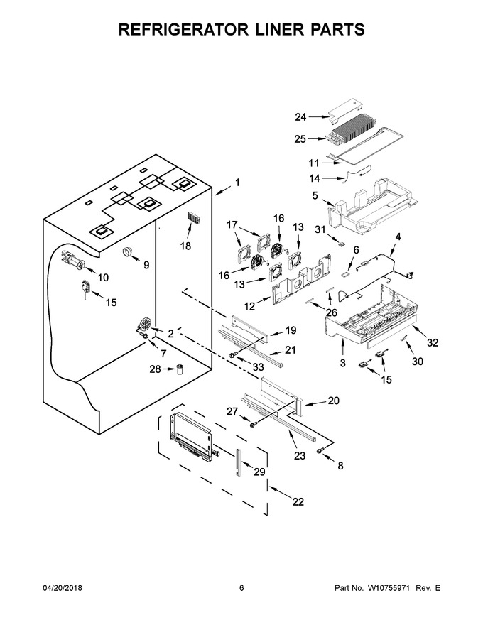 Diagram for JF36NXFXDE00