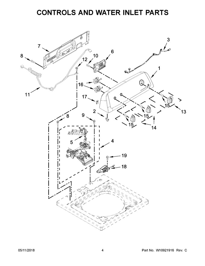 Diagram for 4KMVWC215FW0