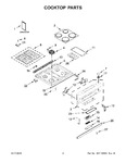 Diagram for 02 - Cooktop Parts