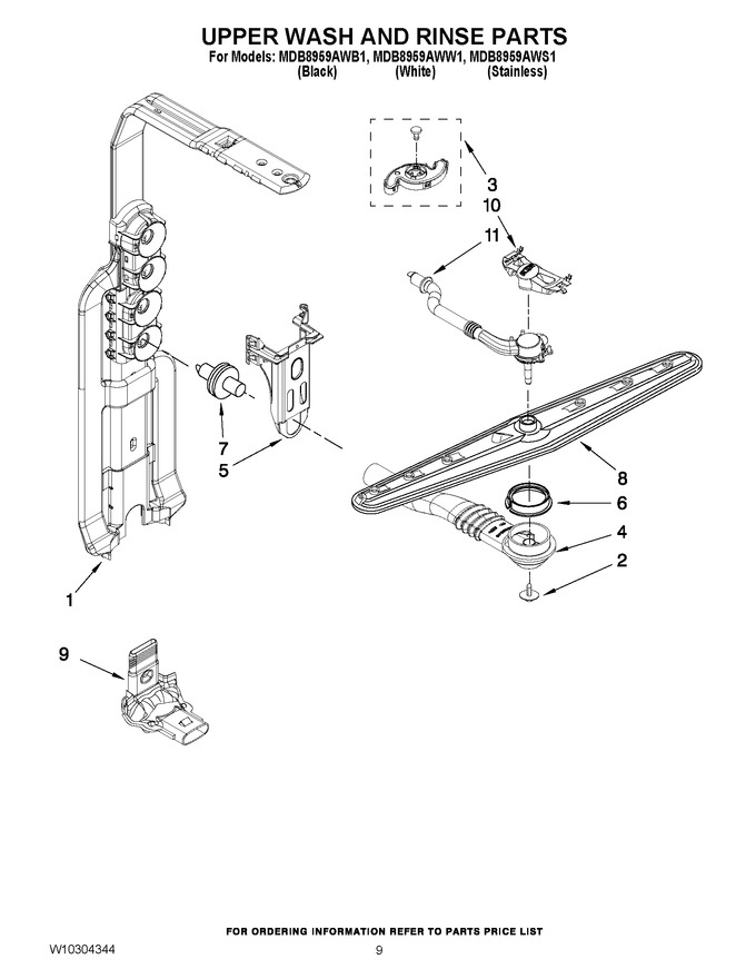 Diagram for MDB8959AWS1