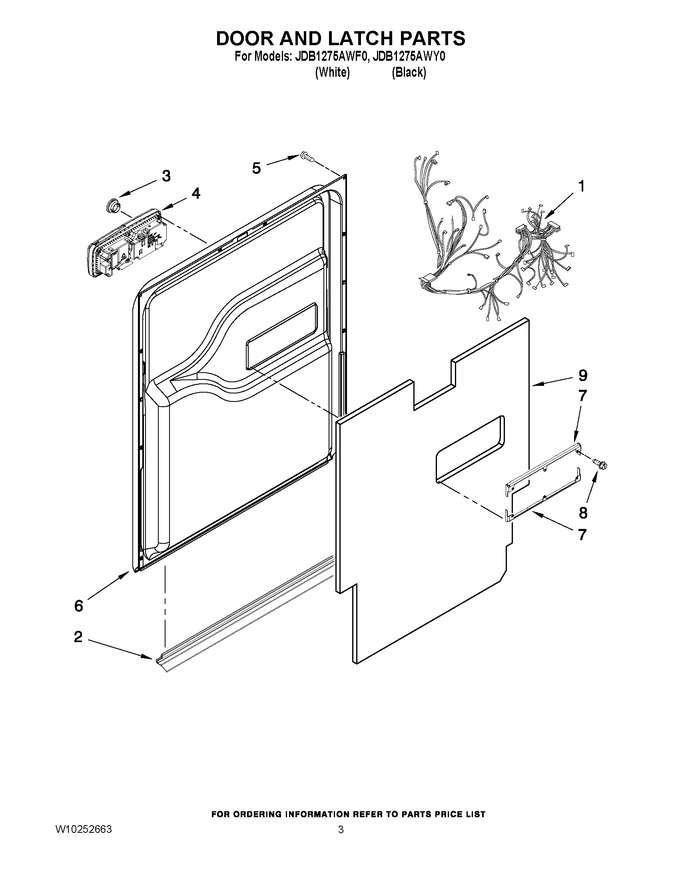 Diagram for JDB1275AWY0