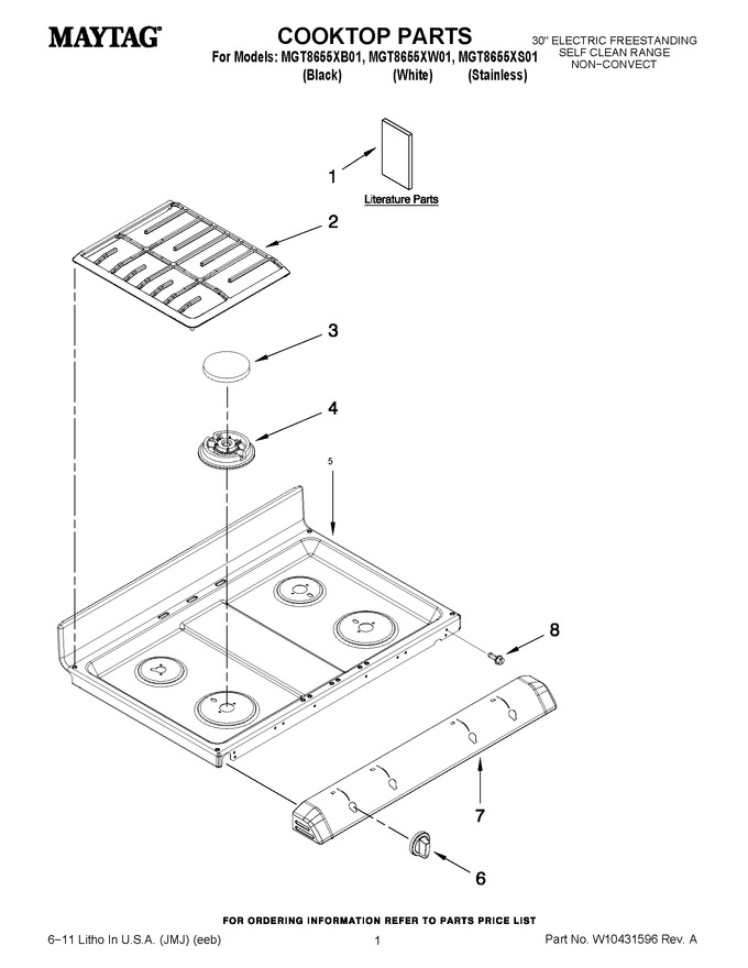 Diagram for MGT8655XS01