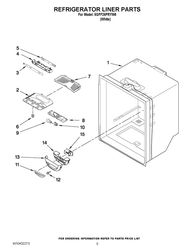 Diagram for 5GFF25PRYW0