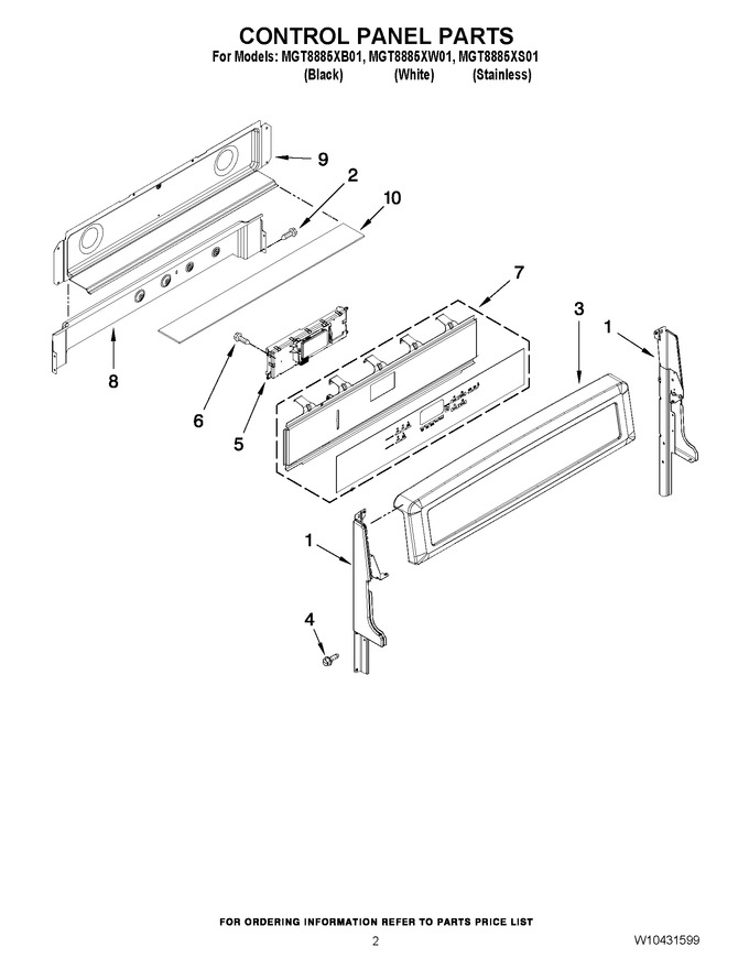 Diagram for MGT8885XS01