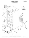 Diagram for 01 - Cabinet Parts