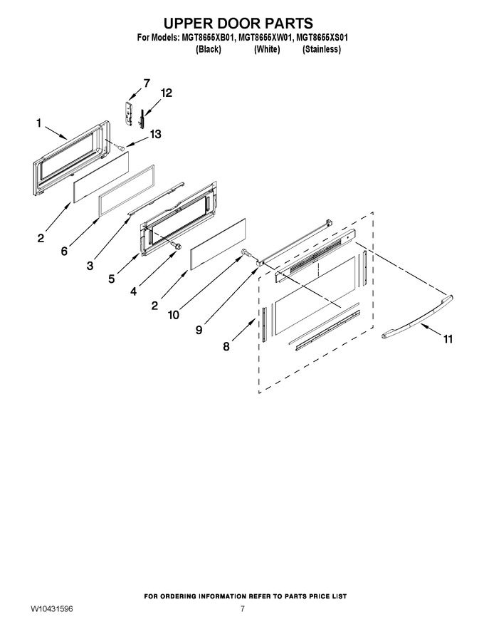 Diagram for MGT8655XW01