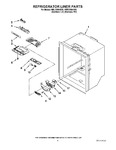 Diagram for 05 - Refrigerator Liner Parts