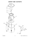 Diagram for 04 - Basket And Tub Parts