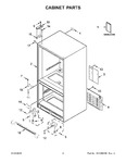 Diagram for 02 - Cabinet Parts