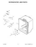 Diagram for 03 - Refrigerator Liner Parts