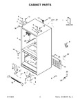 Diagram for 02 - Cabinet Parts